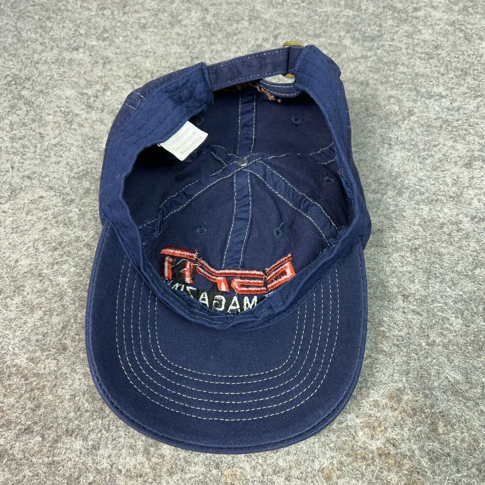 ESPN Hat Cap Strap Back Mens One‎ Size Navy Blue Insider Magazine Sports Media